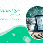 طرح درس روزانه اندام حس بینایی (چشم) و بیماری های آن علوم هشتم